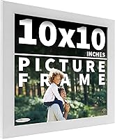 Vista 66 de Poster Palooza Marco de fotos de madera de pino macizo blanco de 18 x 8 Acrílico UV, respaldo de tablero de espuma y accesorios para colgar