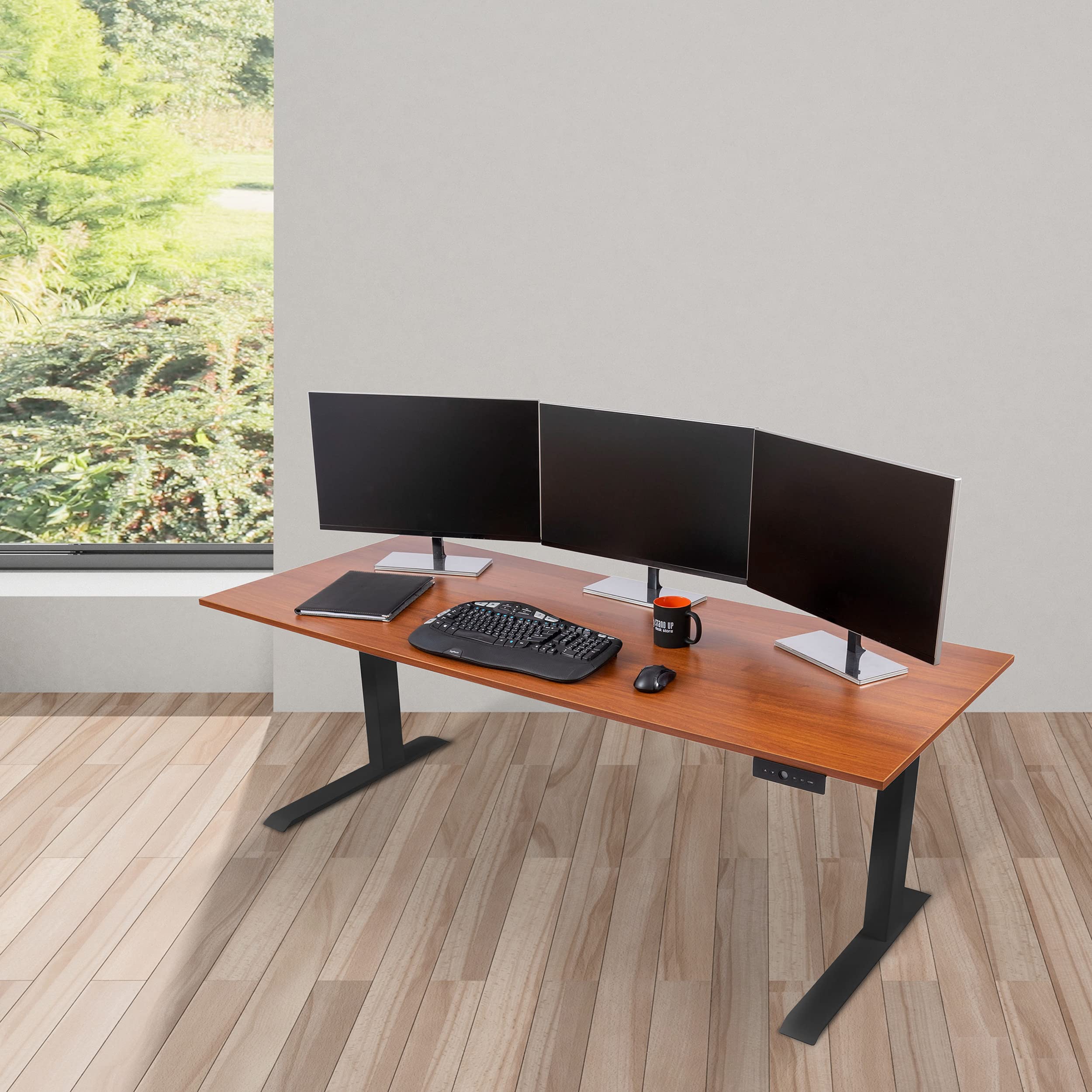 事務机・学習机 Standing Desk Amazon.com: TIQLAB Standing Desk 47 x 24 inch, Electric