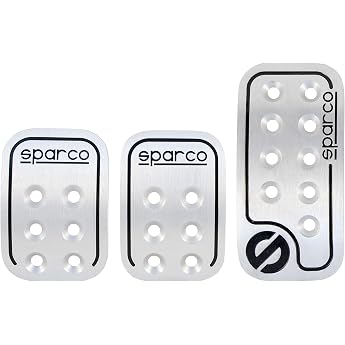 Walser Sparco Racing 16959 Pedal Set 3-Piece