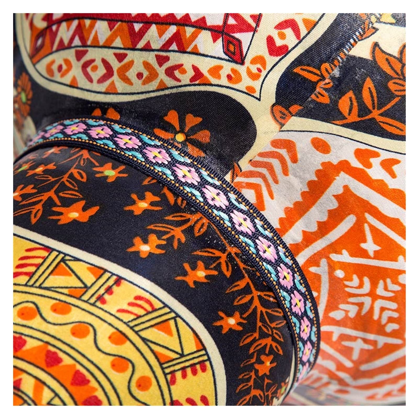 TSTS Djembé Djembe pour Tambourin pour Enfants Débutants Abdos Dessin Animé Tambourin De Tissu Coloré De 10 Pouces De 10 Pouces