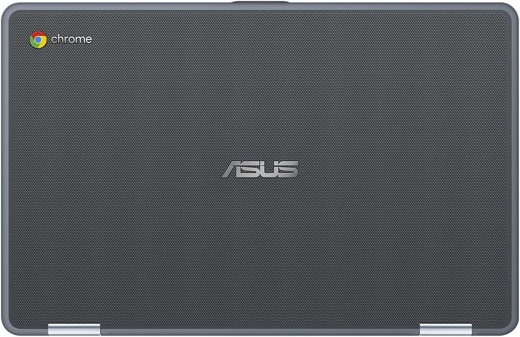 ASUS Chromebook Flip C213SA-YS02 11.6 inch Ruggedized & Spill Proof, Touchscreen, Intel Dual-Core Apollo Lake N3350, 4GB DDR4 RAM, 32GB Flash Storage, USB Type-C, Supports Android Apps