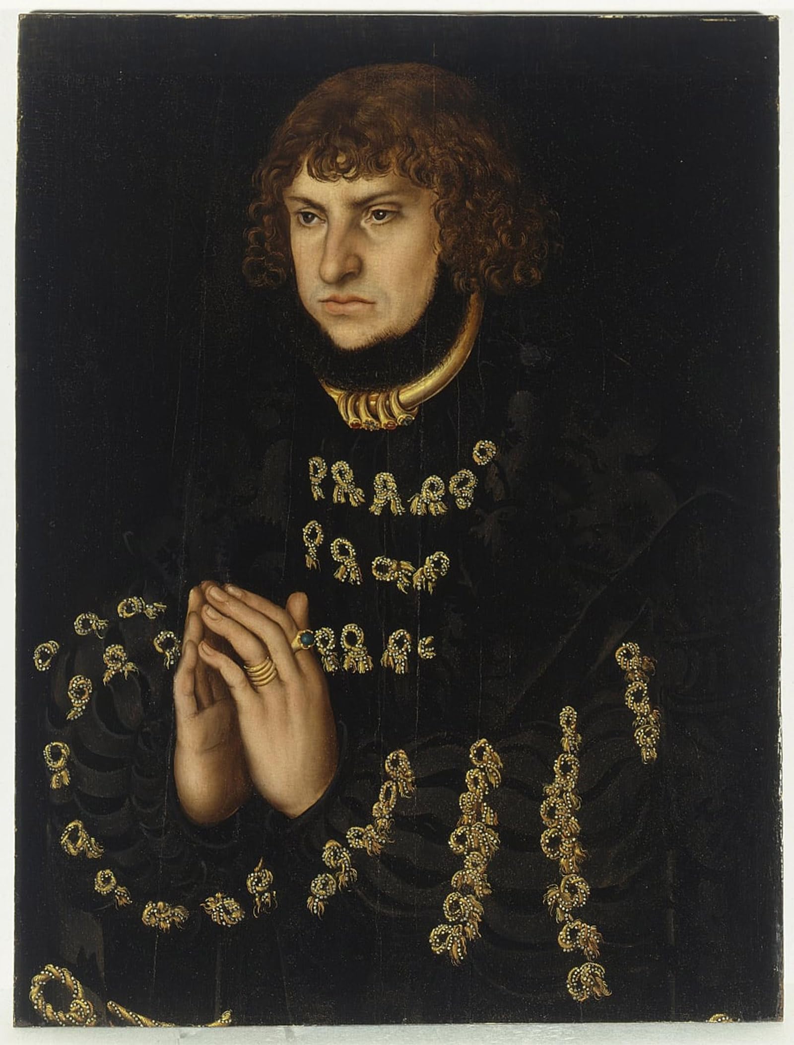 Toile Martyre de saint Matthias Lucas Cranach 60x90cm - 5