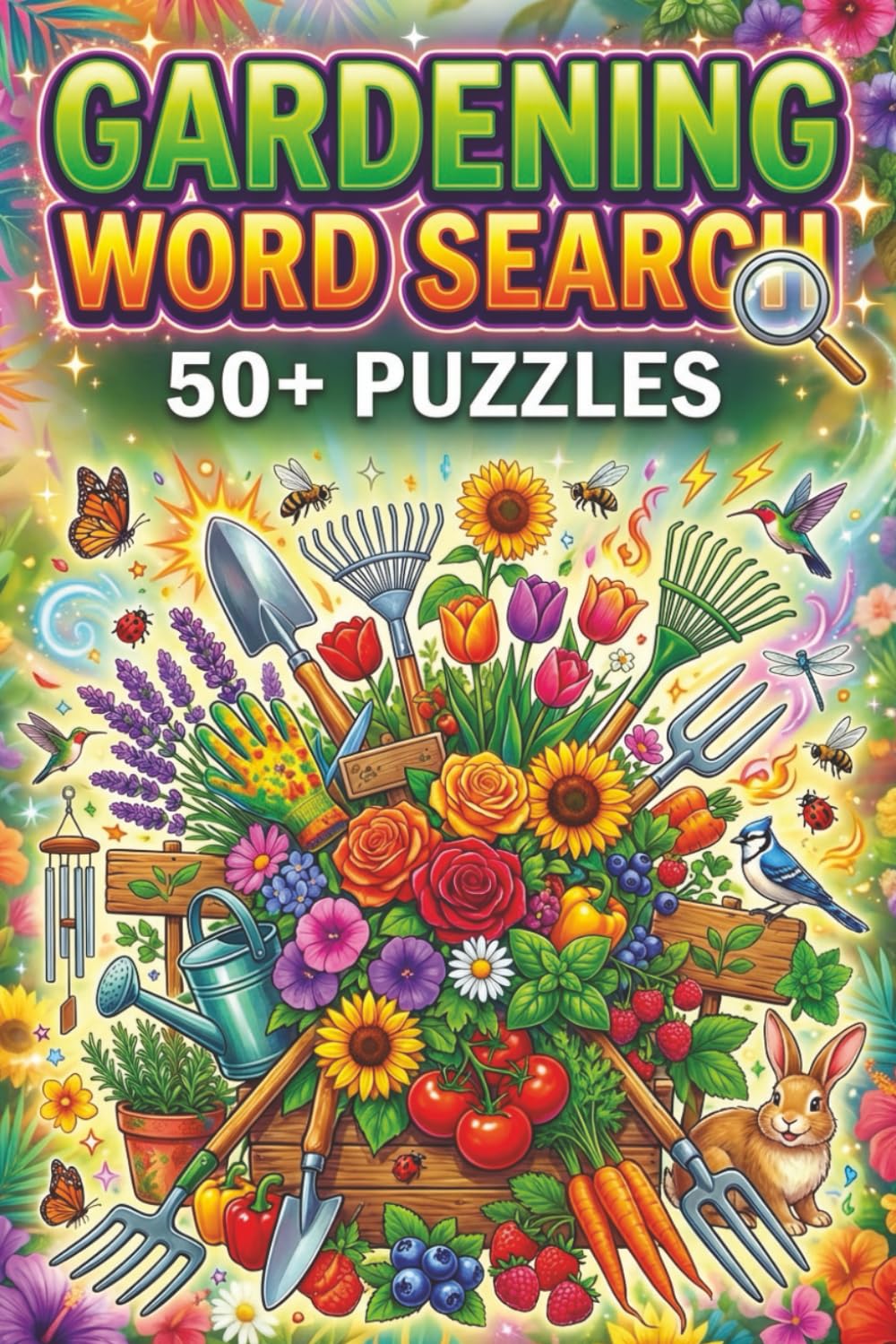 Gardening Word Search Puzzle Book: Dig Into Fun with Nature-Inspired Word Puzzles