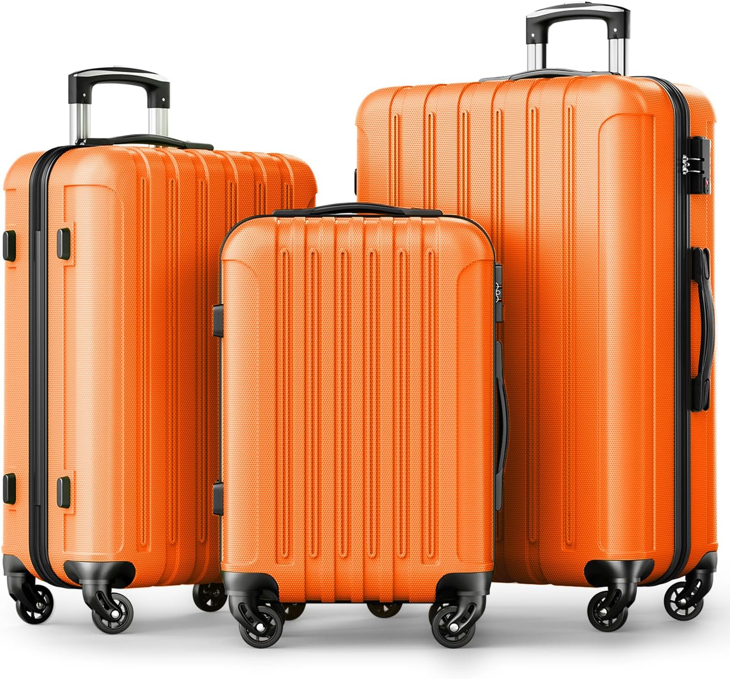 Strenforce Luggage Sets ABS Lightweight Suitcase Sets