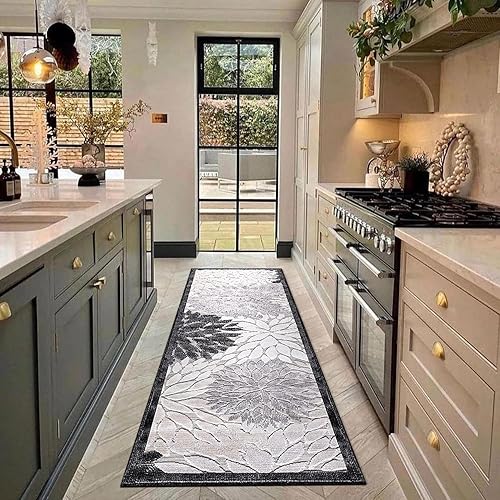 Miniatura 464 de CAMILSON Indoor Outdoor Rug 5x7 Bohemian Medallion Floral Area Rugs for Indoor and Outdoor Patios Easy-Cleaning Non-Shedding Living Room Garden and