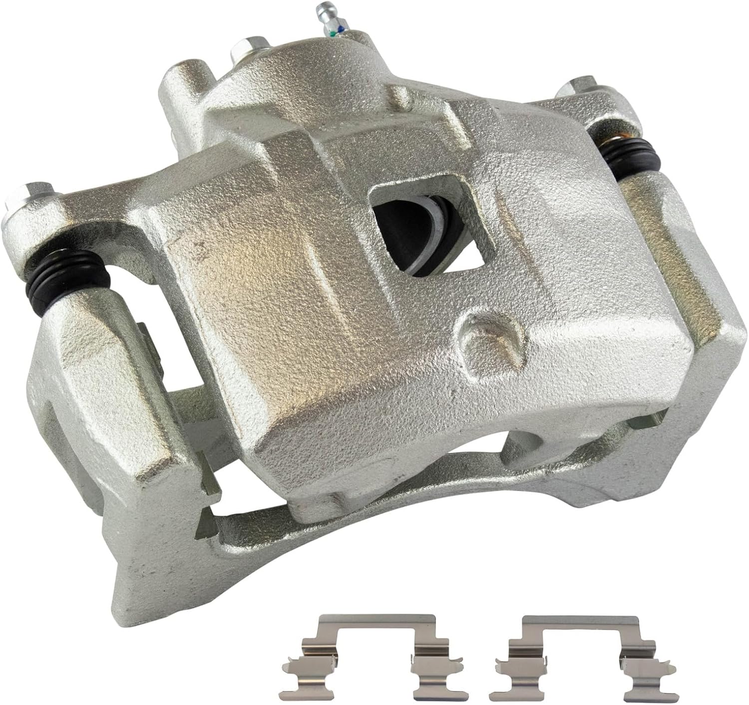 Front Left Brake Caliper w/Bracket Drivers Side Compatible with 2011-2014 Chrysler 200 2007-2010 Sebring 2008-2014 Dodge Avenger 2007-2012 Caliber 2007-2017 Jeep Compass Patriot