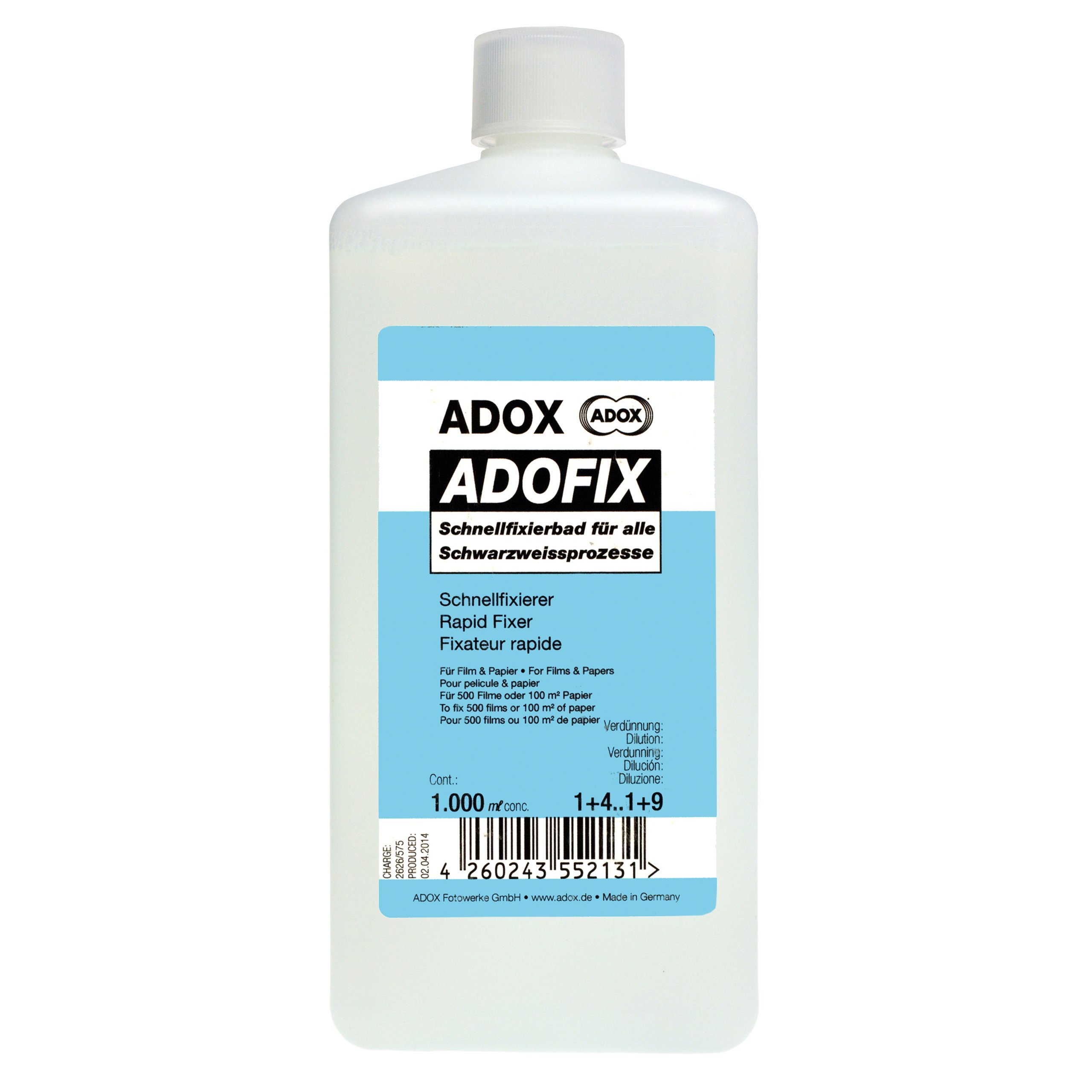 Adox adofix Express rullo 1000 ML CONCENTRATO