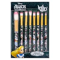 Vista 1 de Alice in Wonderland 8 Piece Makeup Brush Set, Ages 3+, By Townley Girl
