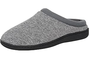 Comfort Soft Memory Foam Indoor Outdoor Clog Slippers for Men