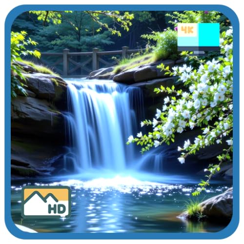 Waterfall Calm Flow – Soft Cascades & Nature Sound