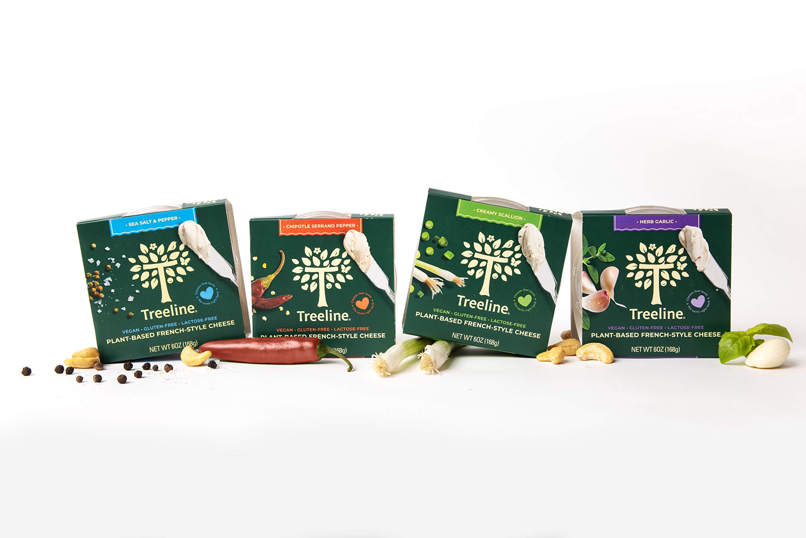 Treeline Cheese Creamy Soft FrenchStyle Cashew Cheese, Vegan Cheese