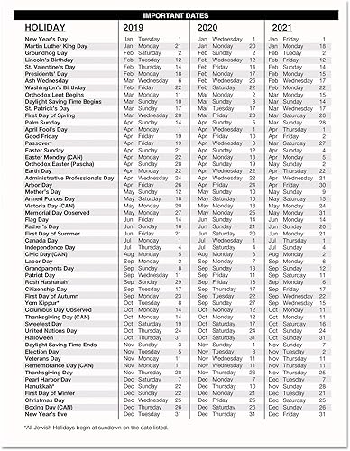 Miniatura 2 de House of Doolittle Agenda semanal profesional de dos años 2020-2021, negro, 8.5 x 11 pulgadas, enero a diciembre (HOD272002-20)