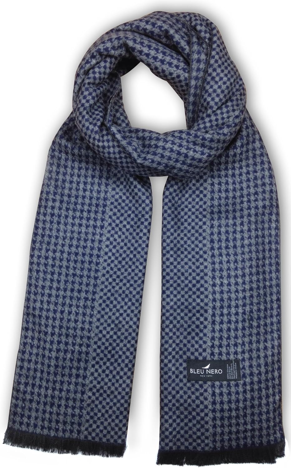 Livativ Bleu Nero Luxurious Winter Scarf for Men – Large Selection of Unique Design Premium Scarves
