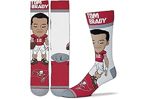 FBF - NFL Tampa Bay Buccaneers Player # Socks - Tom Brady