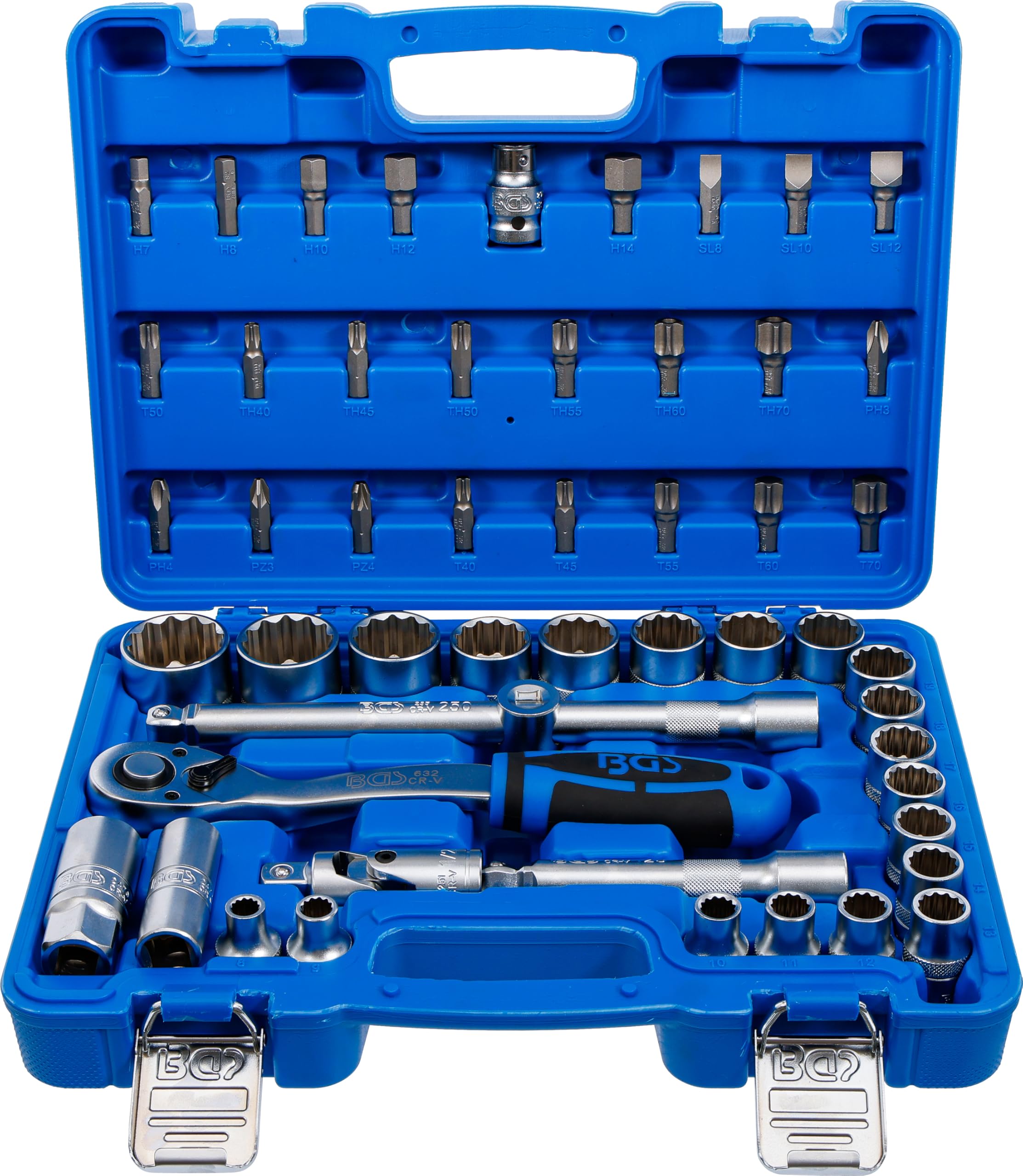 Coffret de douilles douze pans BGS 74509 pour la restauration de voitures et motos