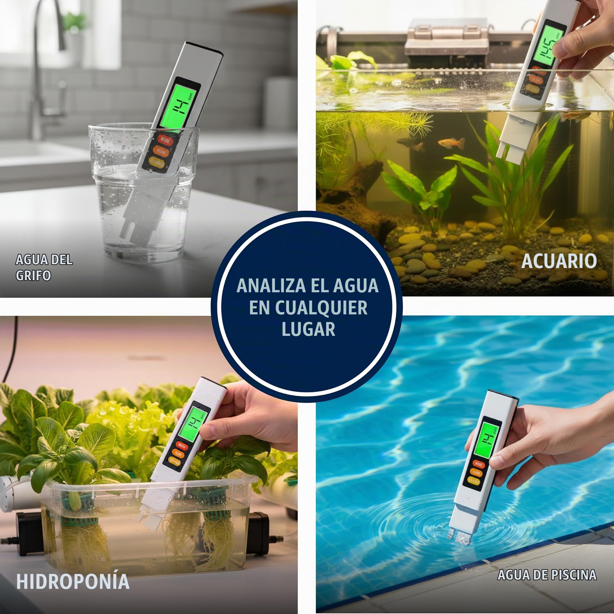 Craft911 TDS Meter - Medidor digital de agua para agua potable