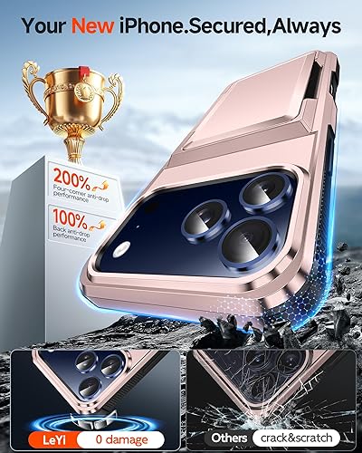 Miniatura 63 de LeYi Funda para iPhone XR: con protector de pantalla X2 + 2 funda para cámara [compatible con MagSafe] Funda protectora magnética i iphoneXR, Negro