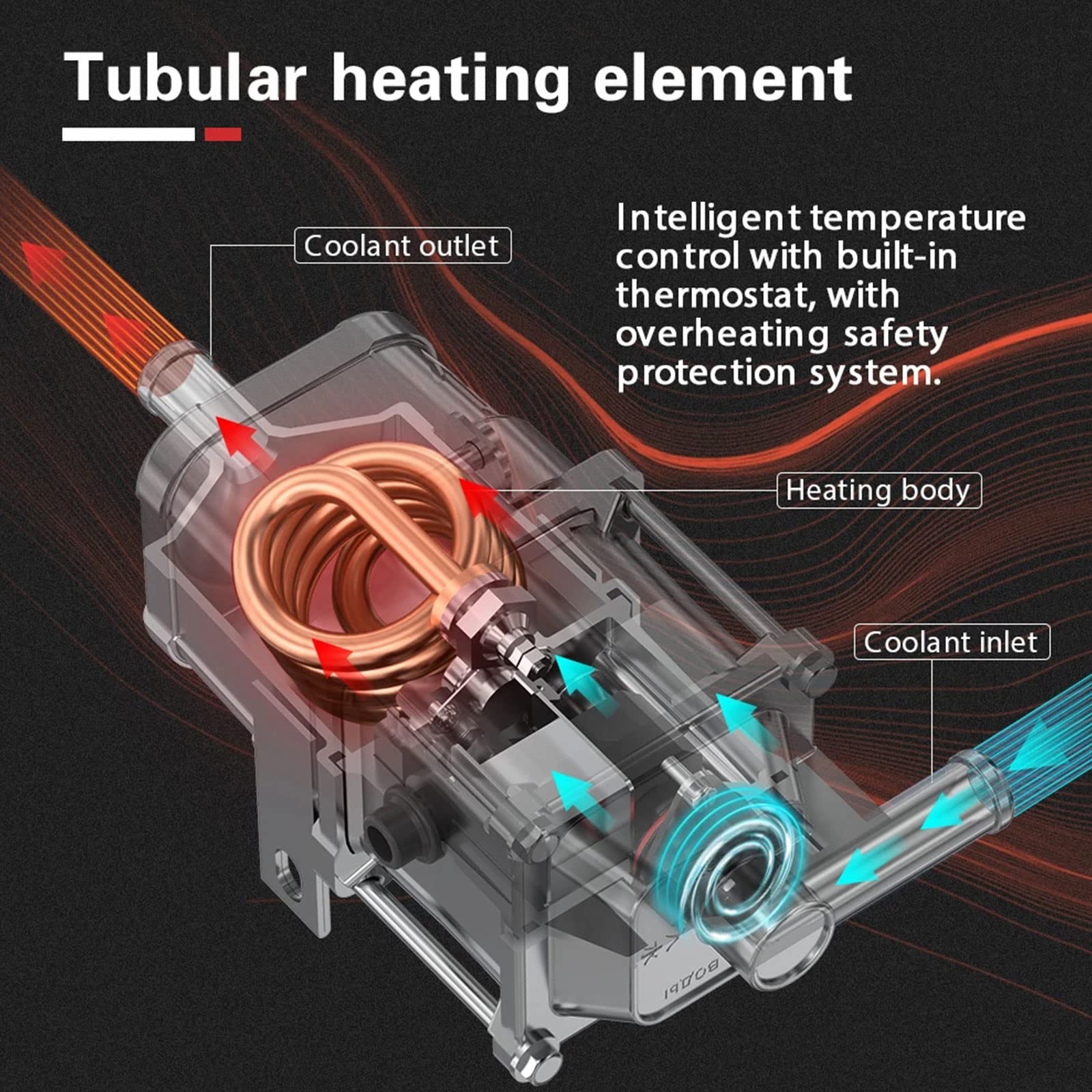 Riscaldatore Del Motore Dell'automobile 3000W Preriscaldatore Del Motore 220V Riscaldatore Ausiliario Del Liquido Di Raffreddamento Automatico Riscaldamento EU