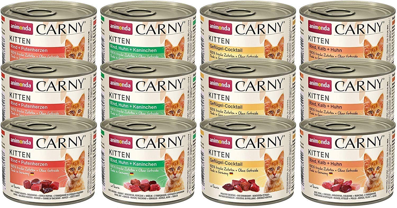 Confezione doppia Animonda Carny Kitten 24 x 200 g (24 x 200 g)