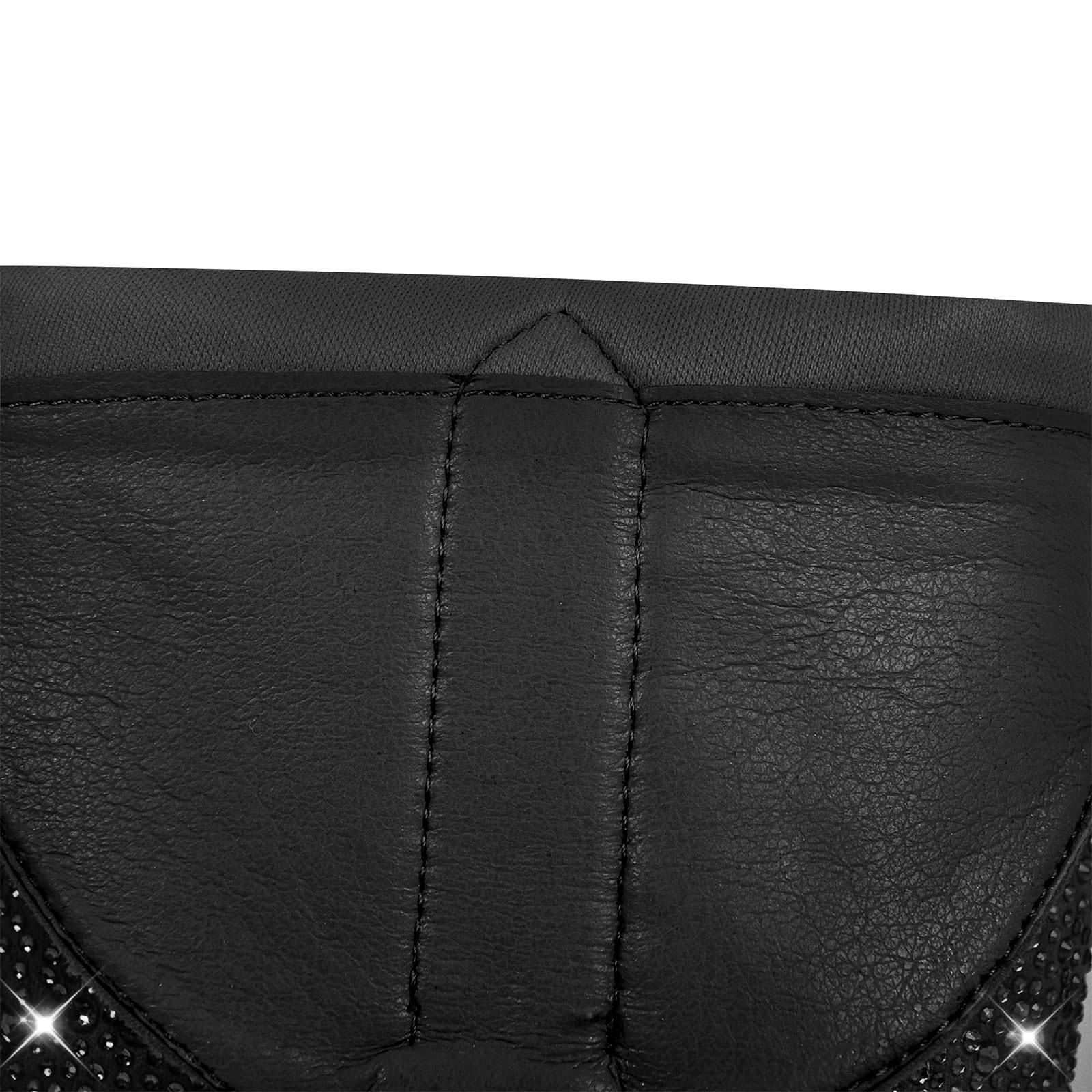 Bottes de cowboy à paillettes à talon western Blingqueen pour femme avec pierres précieuses