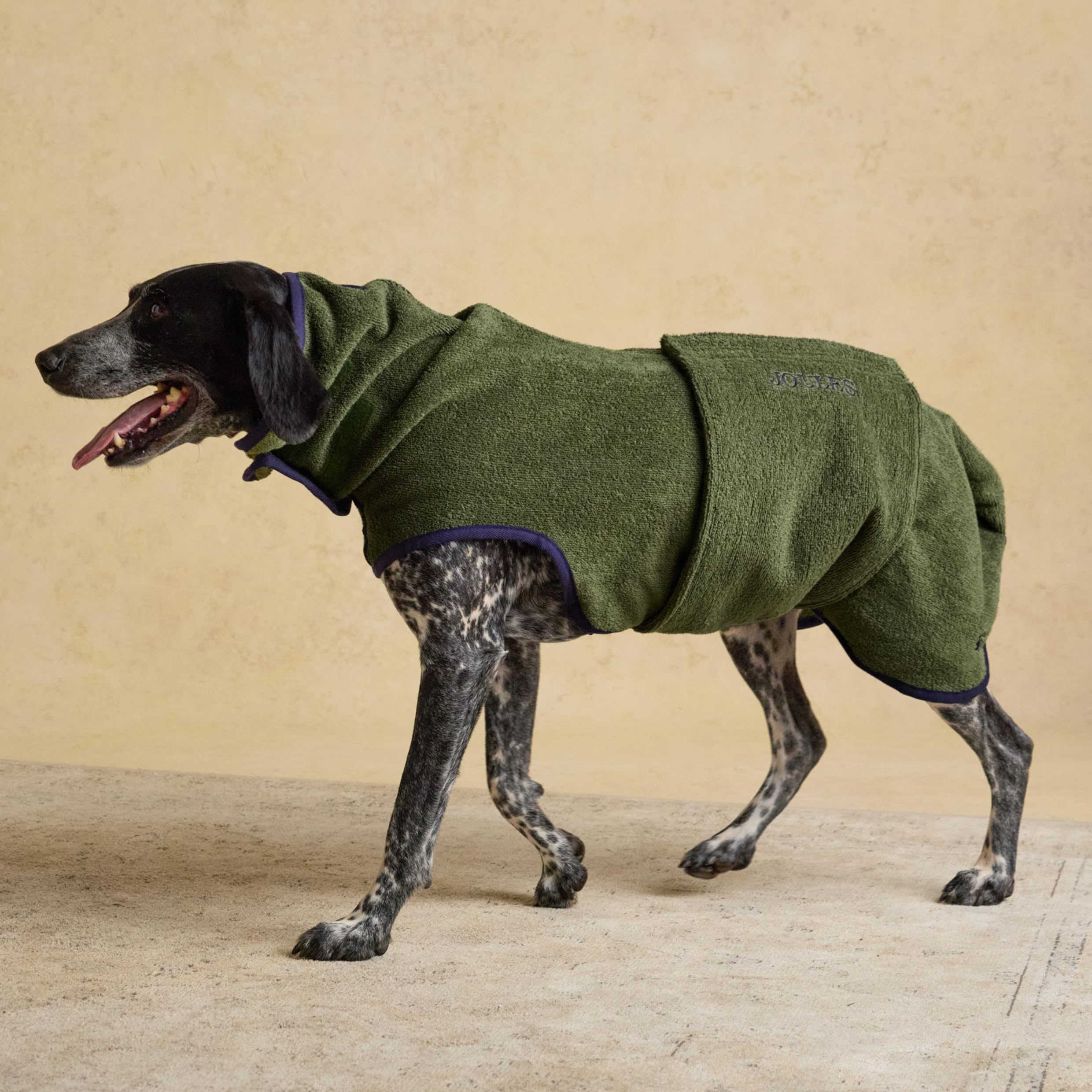 Joules Khaki Dog Drying Coat