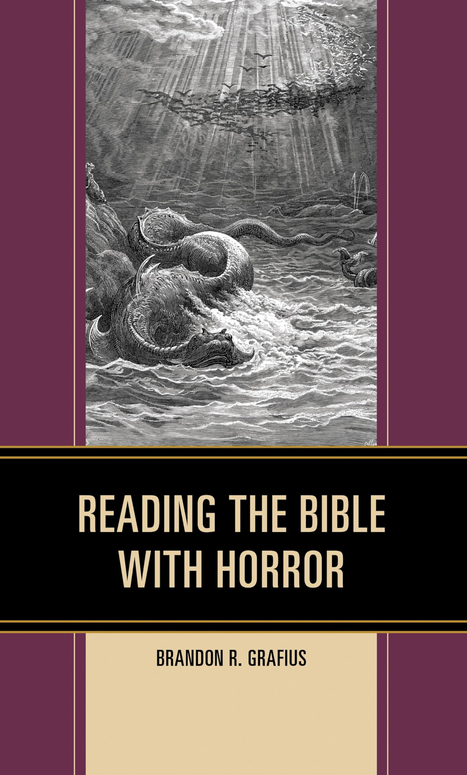 Horror and Scripture Reading the Bible with Horror livre anglais exégèse inédite