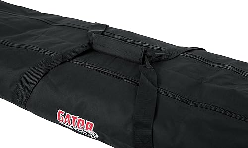 Vista 45 de Gator Maletín Bolsa de transporte con interior de 50 pulgadas; Sostiene (2) altavoz, micrófono o soportes de iluminación (GPA-SPKSTDBG-50)