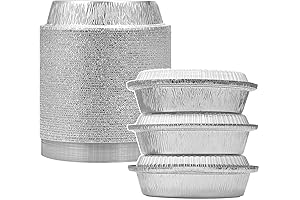 Indispensable 7" Aluminum Foil Bowls with Crystal-Clear Lids: An Essential Kitchen Solution