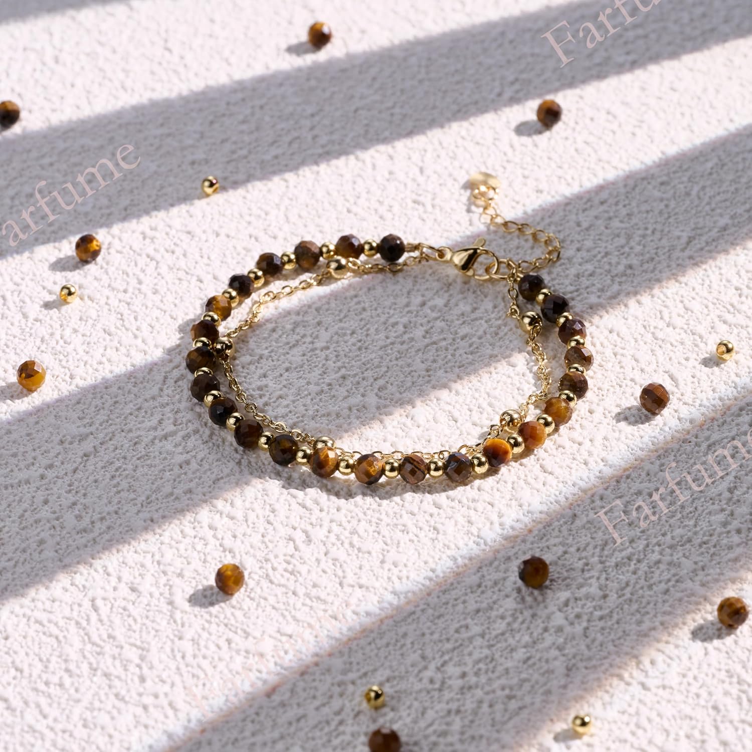 Farfume Crystal Bracelet Beaded Bracelets 4mm Natural Stone Beads Gemstone Handmade Jewelry Valentine's Day Gifts - Image 5