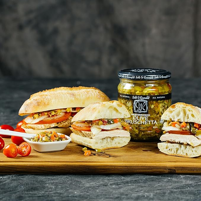 Sable & Rosenfeld - Mediterranean Olive Bruschetta - 16 oz (Pack 6) miniatura 4