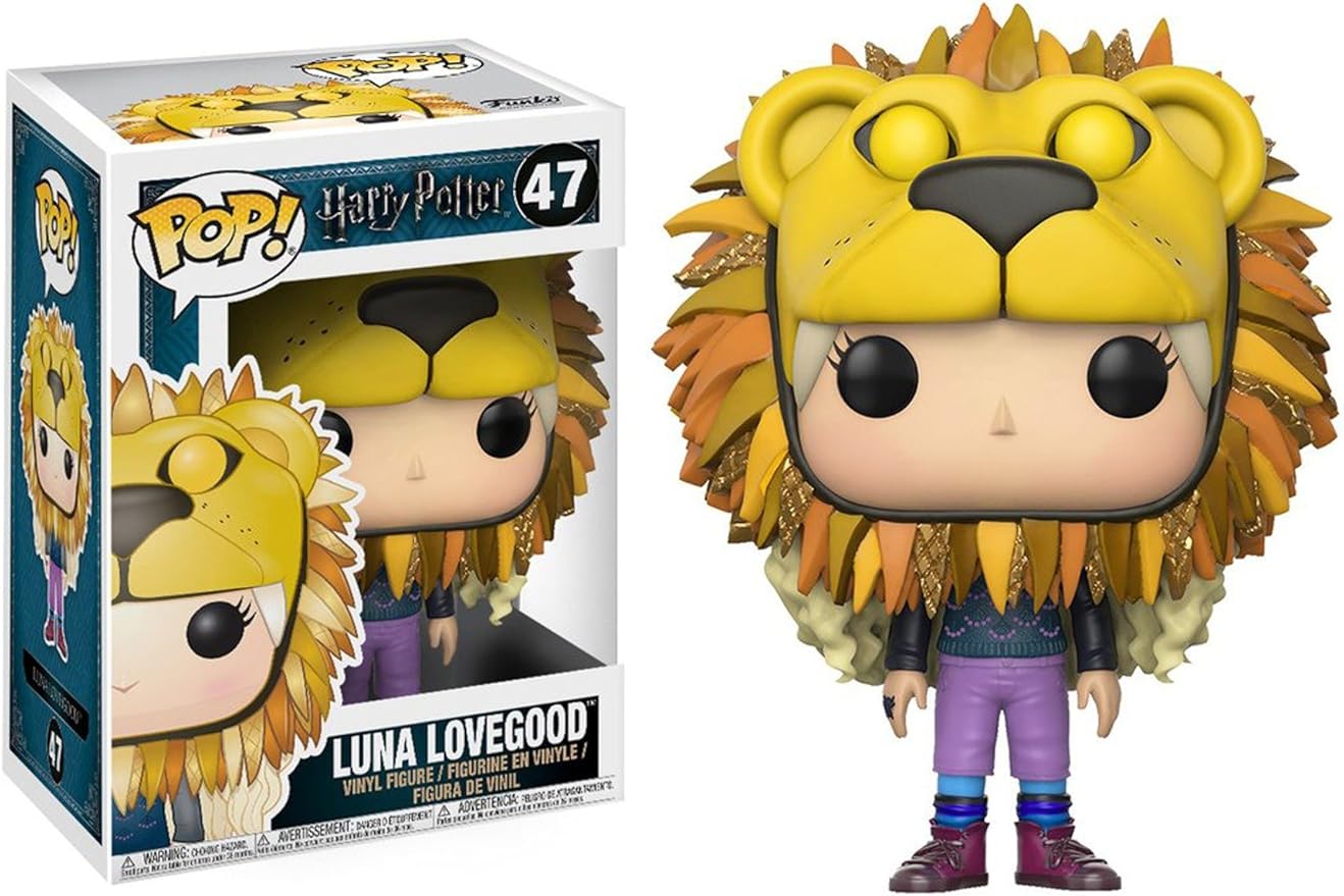 Figura de Vinilo Luna Lovegood con Cabeza de León Funko 14944