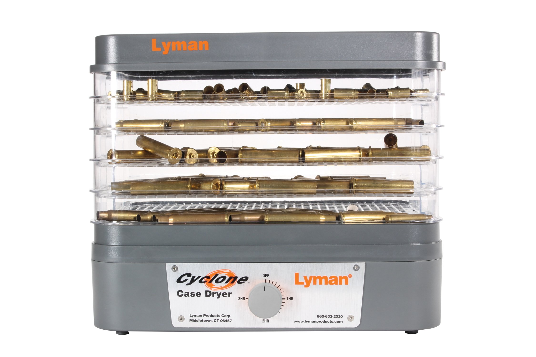 Lyman Products Cyclone Brass Case Dryer 115VT, Grey, One Size
