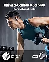 Vista 6 de bmanl Wireless Earbuds Bluetooth Headphones Over Ear Hooks Ear Buds with 80H Playtime, LED Power Display, Dual Mic Clear Calls, Sports Wireless Ear