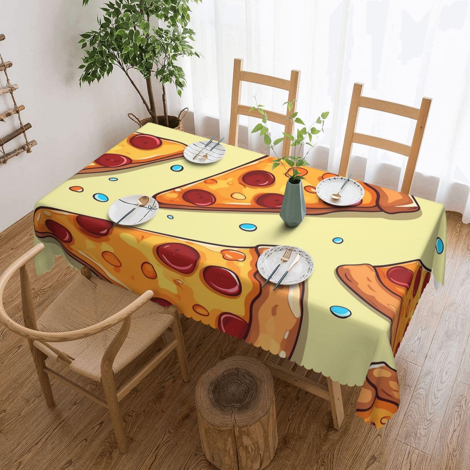 Nappe anti tache finis les désastres avec cette couverture pizza