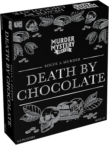 Murder Mystery Party, Muerte por Chocolate, Un Juego de Asesinato Misterioso Decadente, para Edades 14+