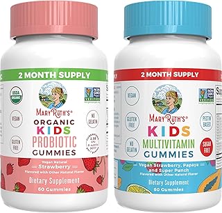 MaryRuth Kids' Multivitamin & Probiotic Gummies