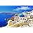 Jigsaw Puzzles 1000 Pieces Puzzles for Adults Dreamy Aegean Sea Puzzles Greece Santorini Landscape Puzzle Natural Scene Hard Puzzles for Adults Teens Kids Interactive Toy Brain Teaser