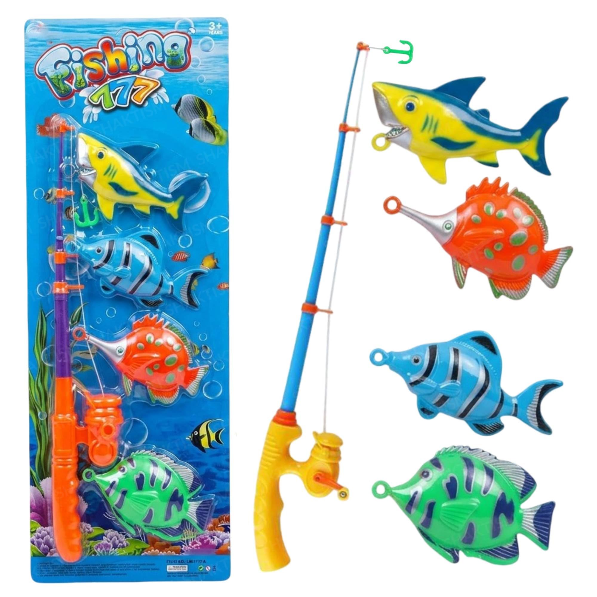 Buy SHAKTISM Magnetic Fishing Game Toy Set for Kids with Flash