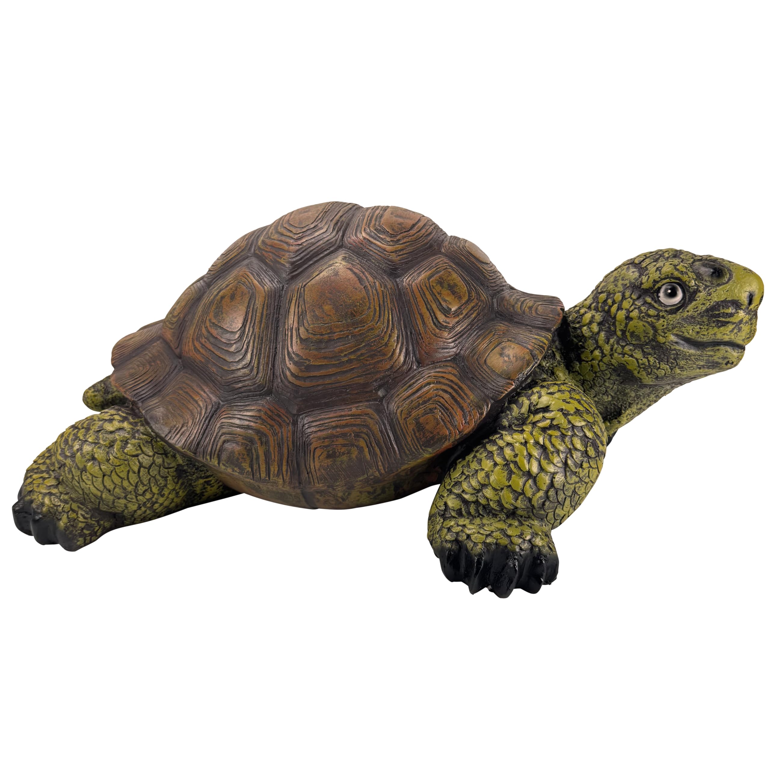 Gartenfiguren für draußen Schildkröte als Teichdeko - wetterfest - 33 oder 56 cm groß XL (56 cm)