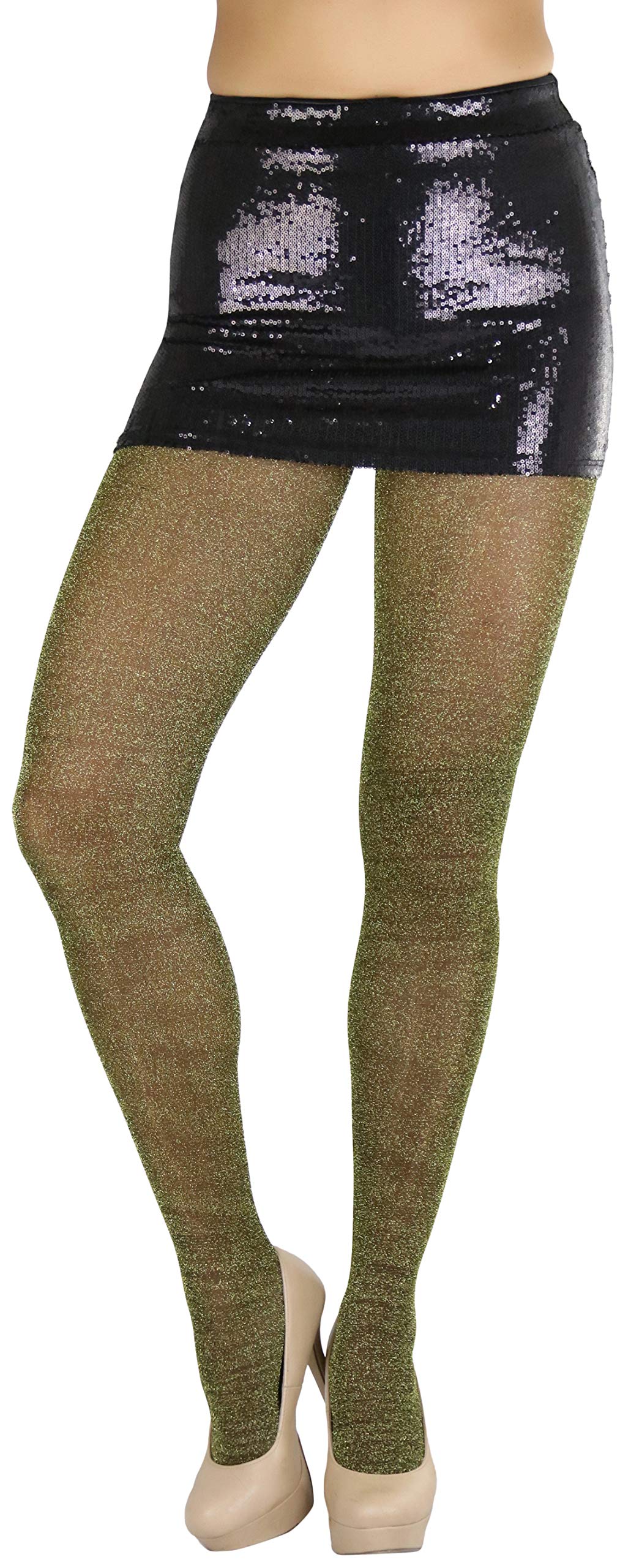 ToBeInStyle Women's Dazzling Shimmer Tights
