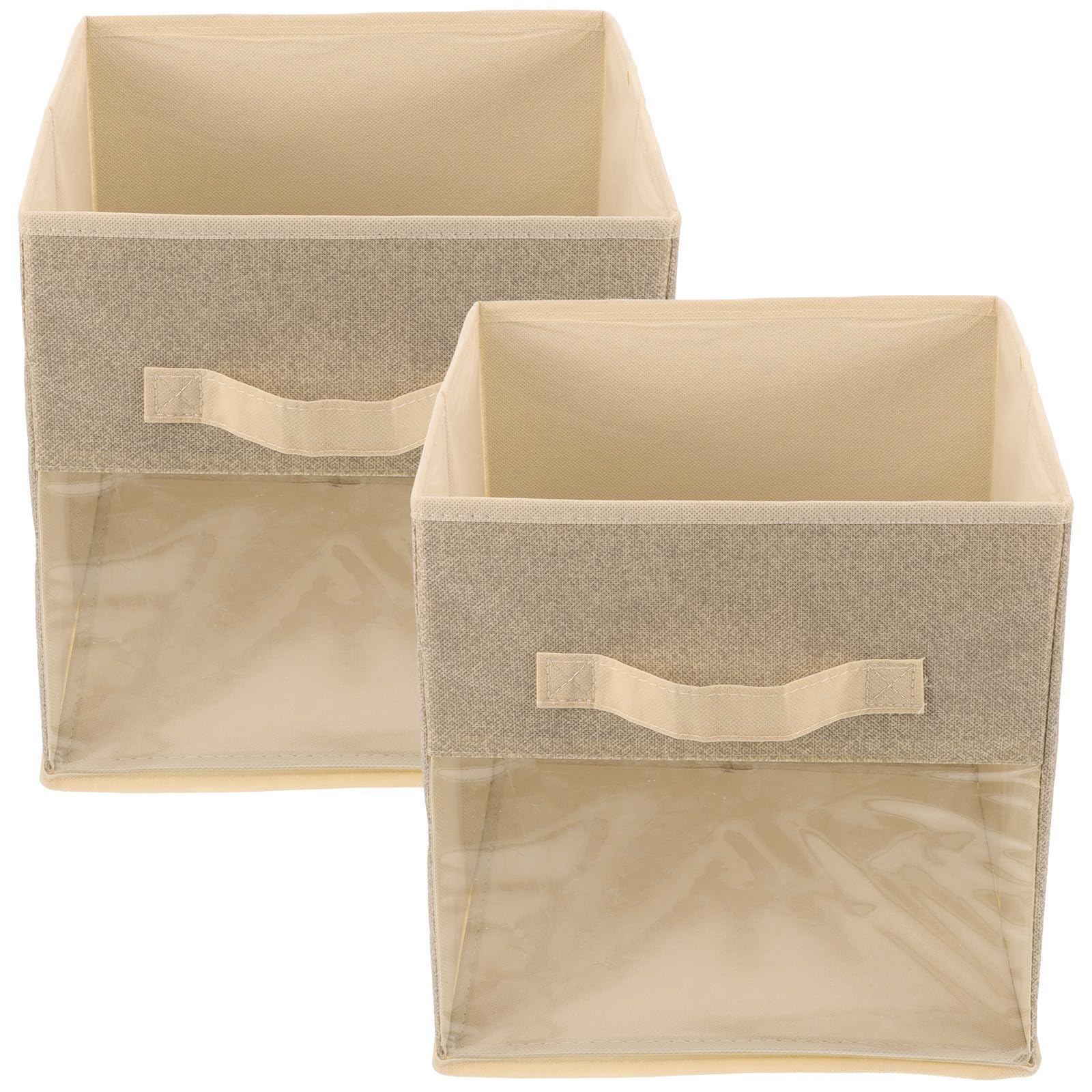 Boîtes de rangement tissu non tissé léger et pliable de grosse capacité