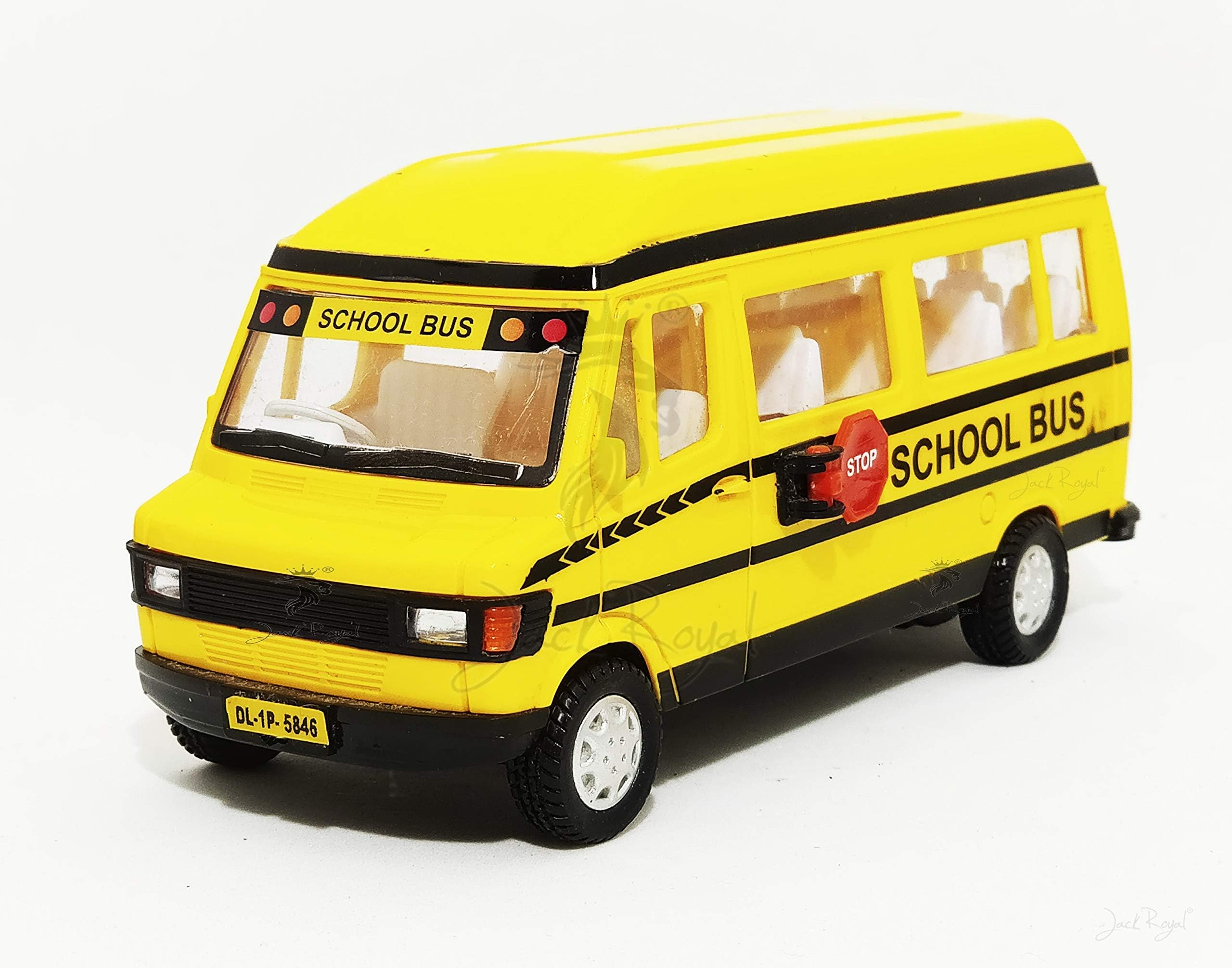Jack Royal TMP School Bus (Color May Vary As Per Availability)