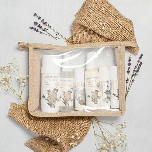 Miniatura 2 de Baby Essentials Set – Bolsa de pañales y viaje imprescindible – El mejor regalo para padres y abuelos, productos para bebés totalmente naturales e