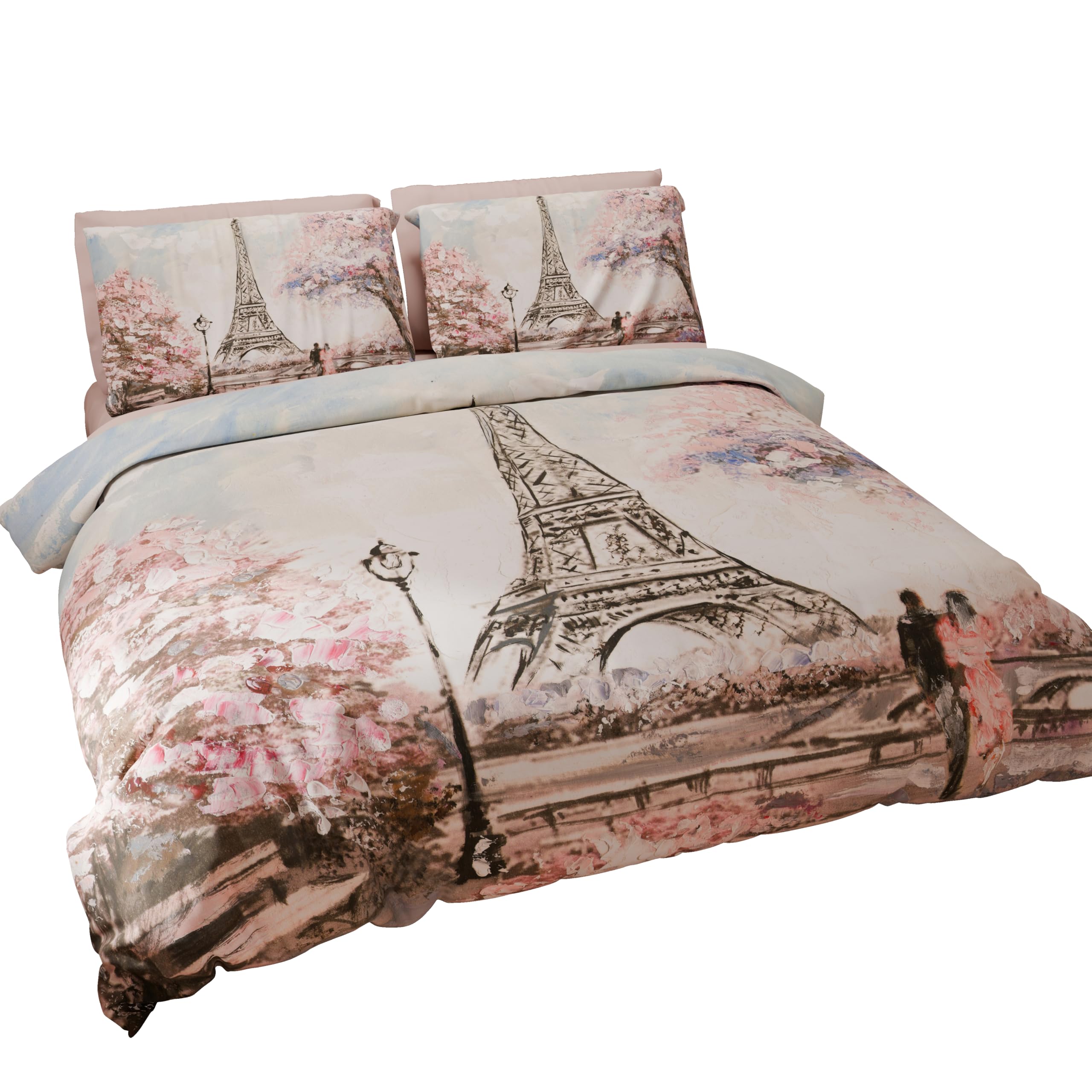 PETTI Artigiani Italiani - Pościel 250 x 220, poszwa na kołdrę, poszwa na kołdrę 250 x 200, 100% satyna, 100% Made in Italy