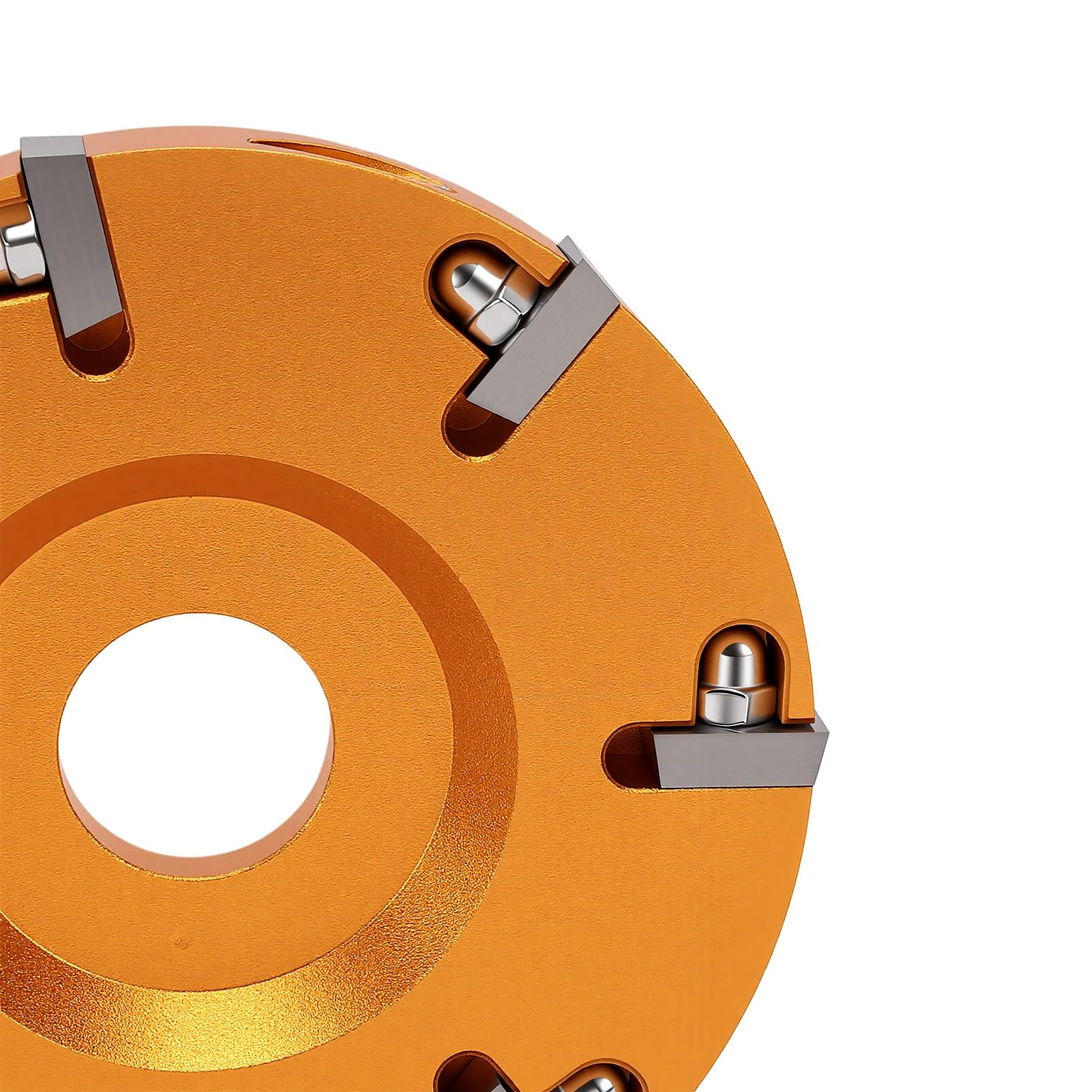 Asixxsix Disco per Rifinire Gli Zoccoli, 7 Denti, da 100-125 Mm | Lega di Alluminio, Acciaio Inossidabile, Trattato, Bovini, Ovini, Trimmer Elettrico, Mola per Bestiame