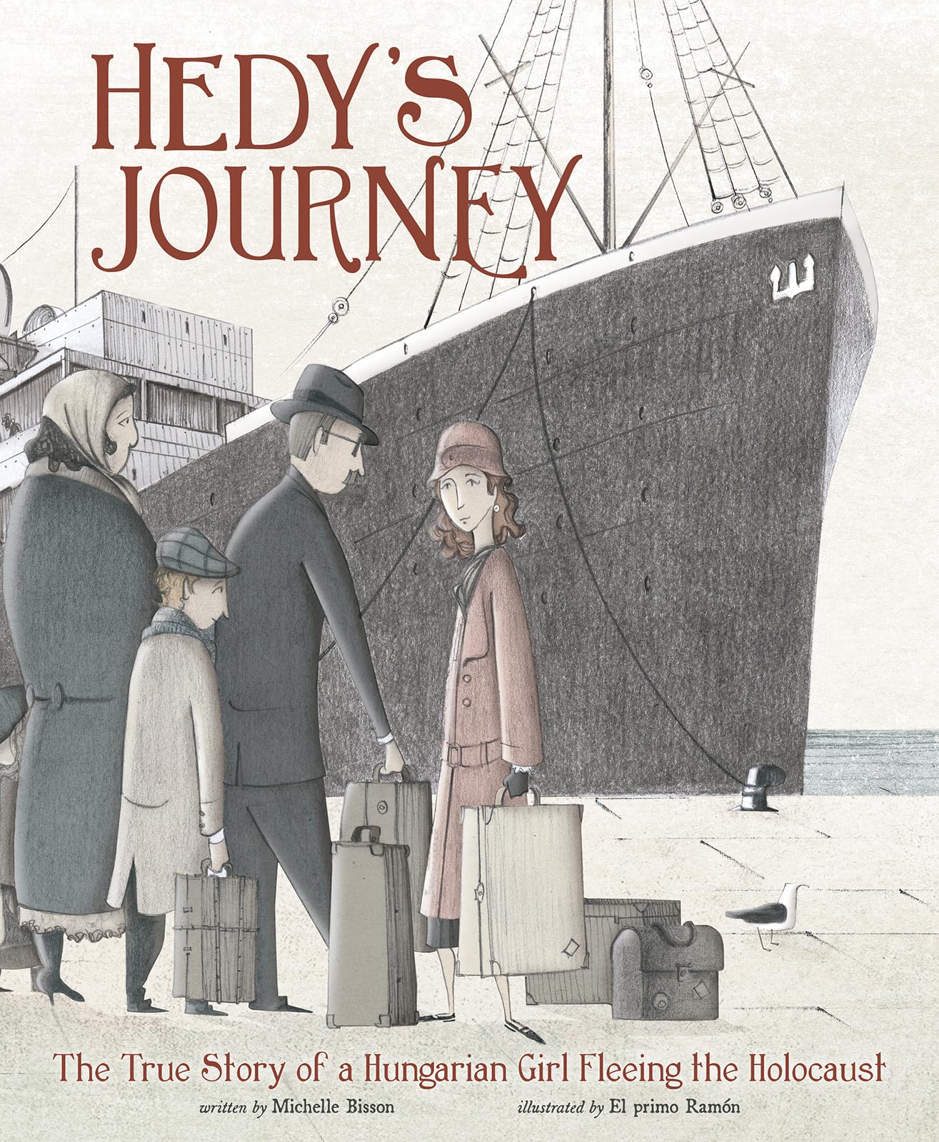 Buy Hedy's Journey: The True Story of a Hungarian Girl Fleeing the Holocaust (Encounter: Narrative Nonfiction Picture Books) — BookShops.in