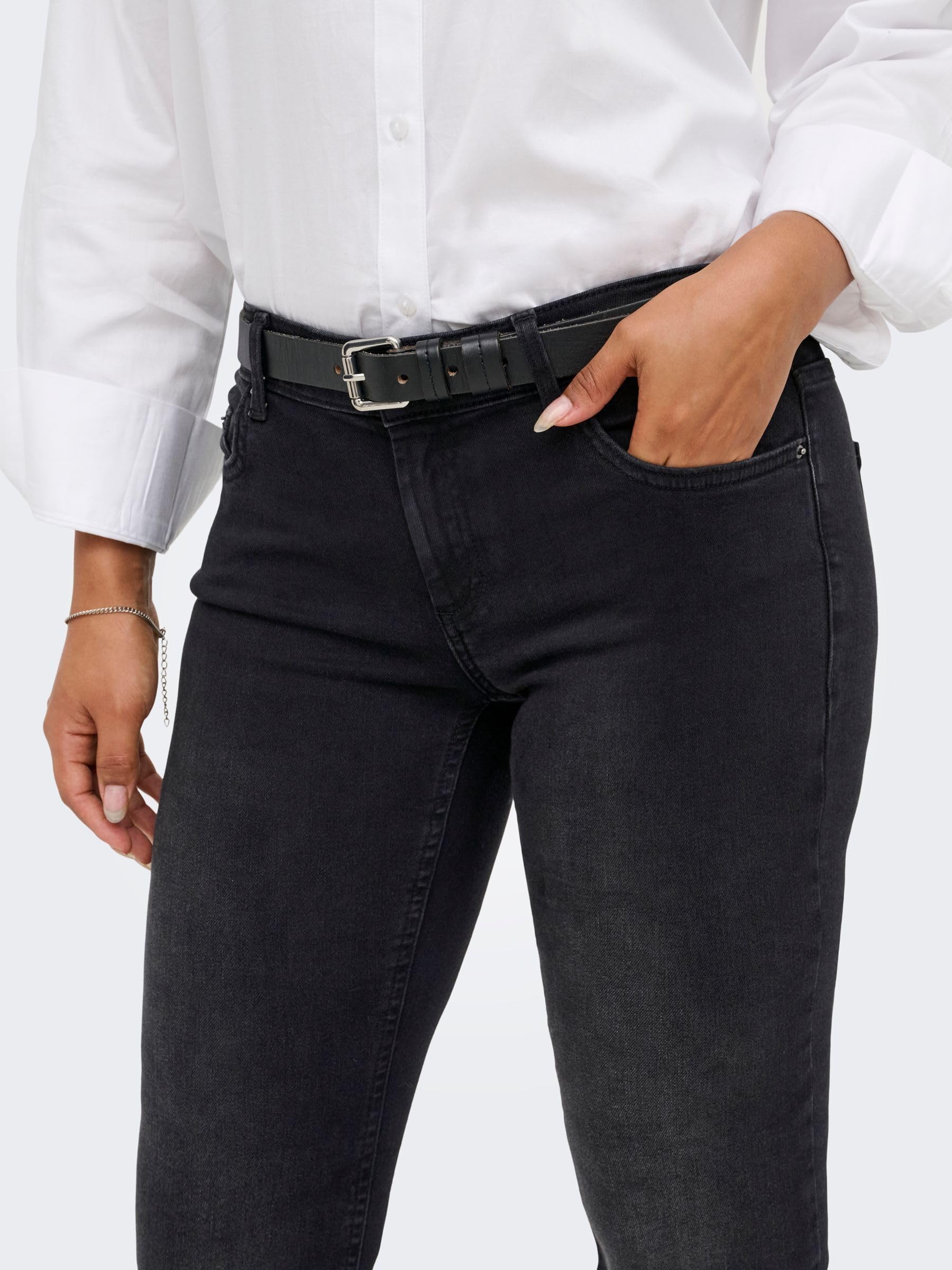 Only Onlrose Reg Sweet Flared DNM Bj571 - Jeans - Jeans - Femme