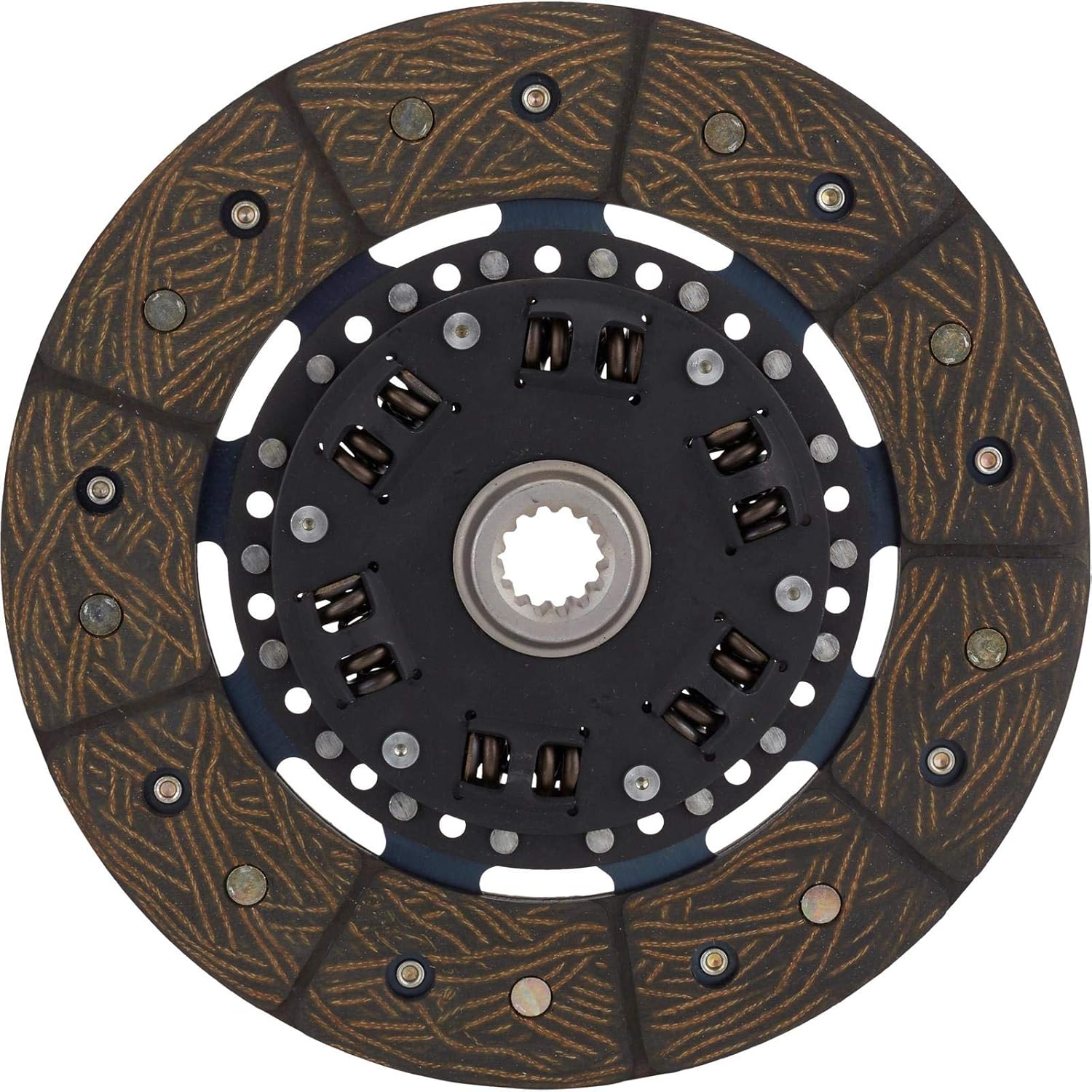 Speedway Motors Flathead 10 Inch Clutch Disc, 1 Inch 14-Spline Hub for Early Ford V8 to S-10 T-5 Manual Transmission Conversions, Premium Organic Friction