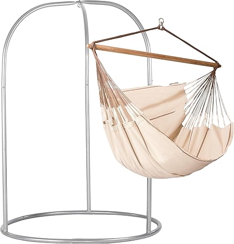 Vista 239 de LA SIESTA - Hamaca de algodón orgánico, modelo Habana Turrón