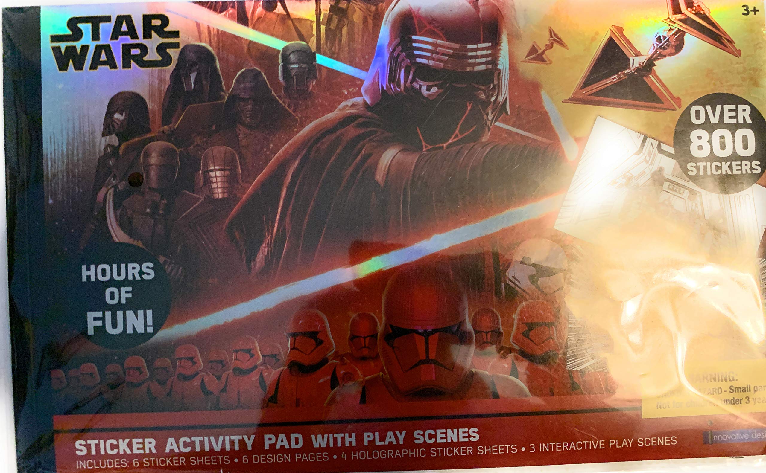 Innovative Designs Star Wars Sticker Activity Pad with Play Scenes
